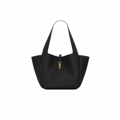 YSL LE 5 À 7 SMALL BEA IN GRAINED LEATHER 779029AADUU1000 (28*23*13cm)